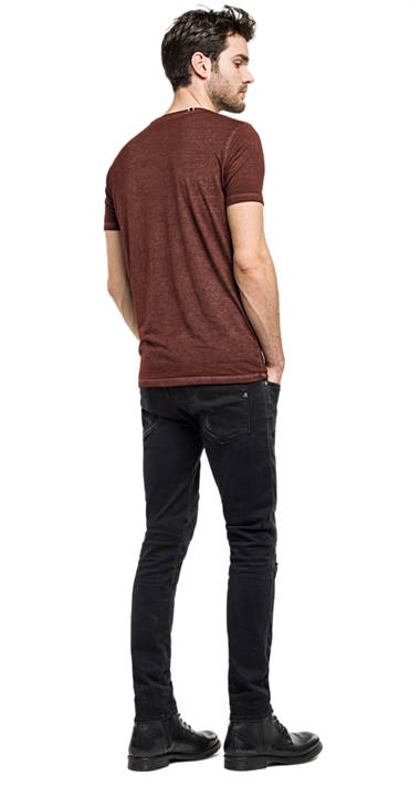 Decathlon Herren BURGUNDY Bedrucktes T-Shirt aus Baumwollmischgewebe Online Decathlon Herren BURGUNDY Bedrucktes T-Shirt aus Baumwollmischgewebe Online