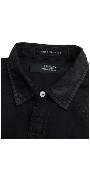 Decathlon Herren BLACK DENIM Hemd aus Black Denim Outlet Decathlon Herren BLACK DENIM Hemd aus Black Denim Outlet