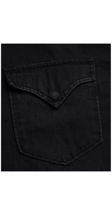 Decathlon Herren BLACK DENIM Hemd aus Black Denim Outlet Decathlon Herren BLACK DENIM Hemd aus Black Denim Outlet