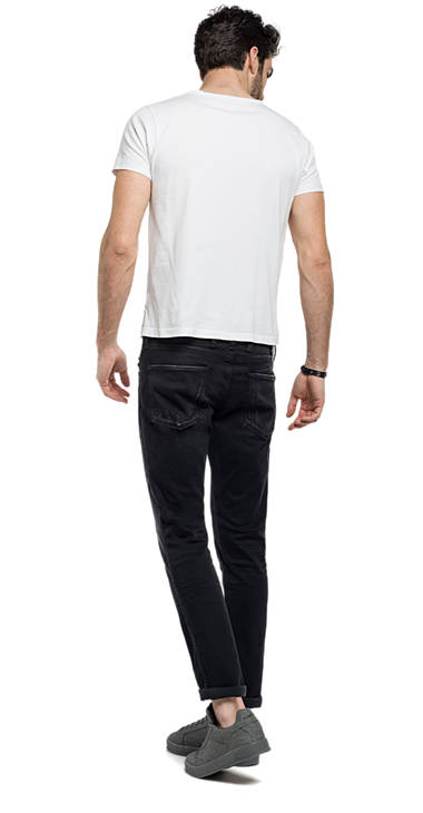 Decathlon Herren BLACK DENIM Slim Fit Jeans Hyperflex Anbass 2017 Decathlon Herren BLACK DENIM Slim Fit Jeans Hyperflex Anbass 2017