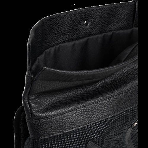 Decathlon Herren BLACK Gewachster Rucksack in Strick-Optik Online Decathlon Herren BLACK Gewachster Rucksack in Strick-Optik Online