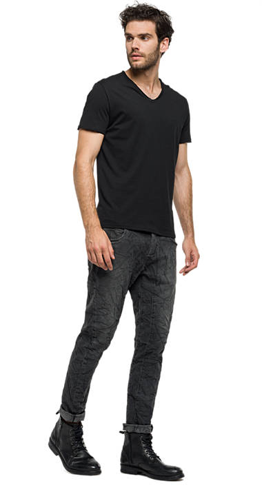 Decathlon Herren BLACK Jersey-T-Shirt mit offenen Kanten 2017 Decathlon Herren BLACK Jersey-T-Shirt mit offenen Kanten 2017