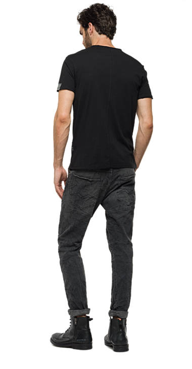 Decathlon Herren BLACK Jersey-T-Shirt mit offenen Kanten 2017 Decathlon Herren BLACK Jersey-T-Shirt mit offenen Kanten 2017