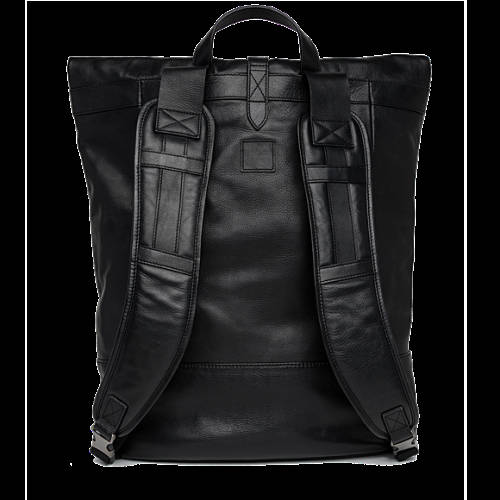 Decathlon Herren BLACK Lederrucksack mit Kontraststreifen 2017 Decathlon Herren BLACK Lederrucksack mit Kontraststreifen 2017