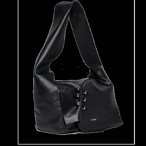 Decathlon Damen BLACK Ledertasche mit breitem Griff neu Decathlon Damen BLACK Ledertasche mit breitem Griff neu
