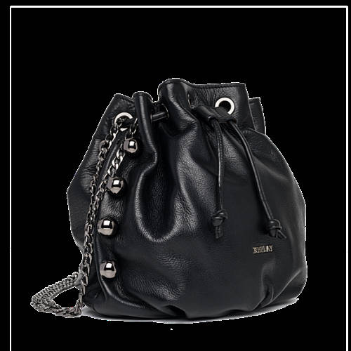 Decathlon Damen BLACK Nietenbesetzte Beuteltasche aus Leder Outlet Decathlon Damen BLACK Nietenbesetzte Beuteltasche aus Leder Outlet