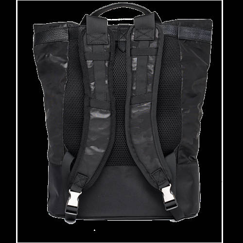 Decathlon Herren BLACK Rucksack in Camouflage-Optik mit Schnalle Germany Decathlon Herren BLACK Rucksack in Camouflage-Optik mit Schnalle Germany