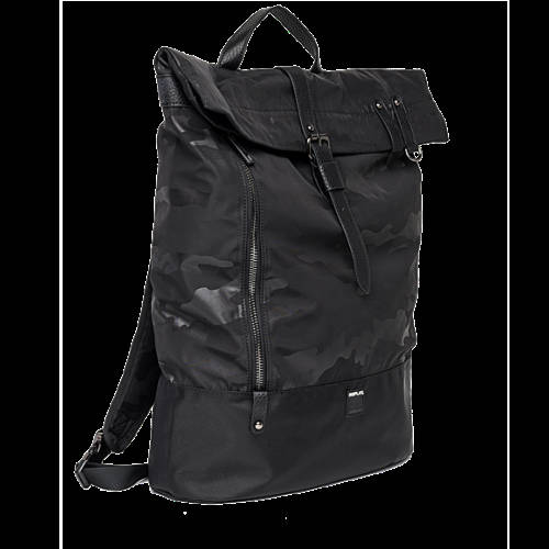 Decathlon Herren BLACK Rucksack in Camouflage-Optik mit Schnalle Germany Decathlon Herren BLACK Rucksack in Camouflage-Optik mit Schnalle Germany