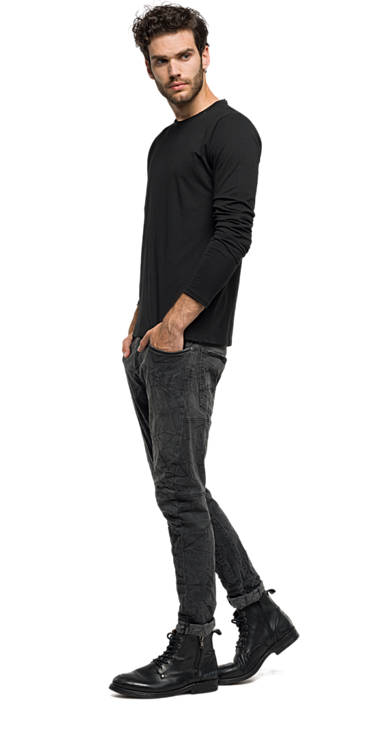 Decathlon Herren BLACK T-Shirt aus Baumwolljersey 2017 Decathlon Herren BLACK T-Shirt aus Baumwolljersey 2017