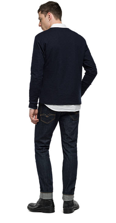 Decathlon Herren BLUE/CHARCOAL Sweatshirt aus Baumwolle und Wolle Germany Decathlon Herren BLUE/CHARCOAL Sweatshirt aus Baumwolle und Wolle Germany