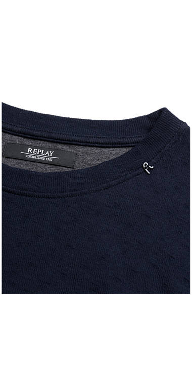 Decathlon Herren BLUE/CHARCOAL Sweatshirt aus Baumwolle und Wolle Germany Decathlon Herren BLUE/CHARCOAL Sweatshirt aus Baumwolle und Wolle Germany
