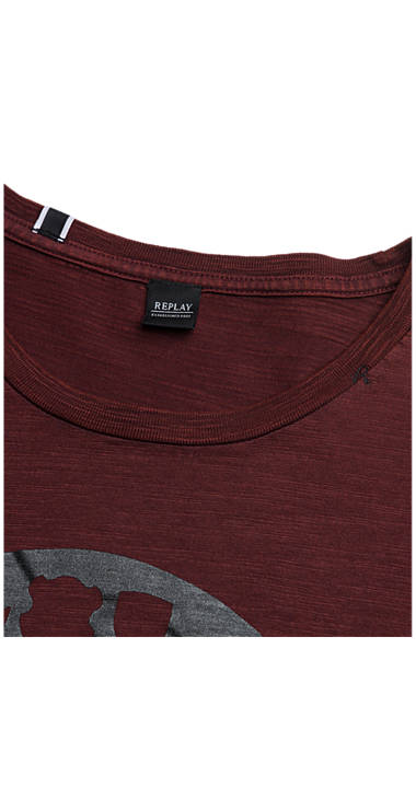 Decathlon Herren BURGUNDY Jersey-T-Shirt mit Aufdruck 2017 Decathlon Herren BURGUNDY Jersey-T-Shirt mit Aufdruck 2017