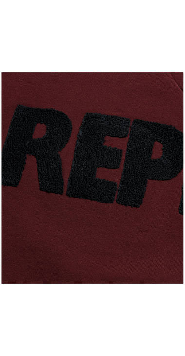 Decathlon Herren BURGUNDY Sweatshirt aus reiner Baumwolle mit Patches Sale Decathlon Herren BURGUNDY Sweatshirt aus reiner Baumwolle mit Patches Sale