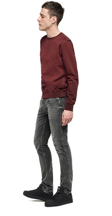 Decathlon Herren BURGUNDY Sweatshirt aus stückgefärbter Baumwolle Kaufen Decathlon Herren BURGUNDY Sweatshirt aus stückgefärbter Baumwolle Kaufen