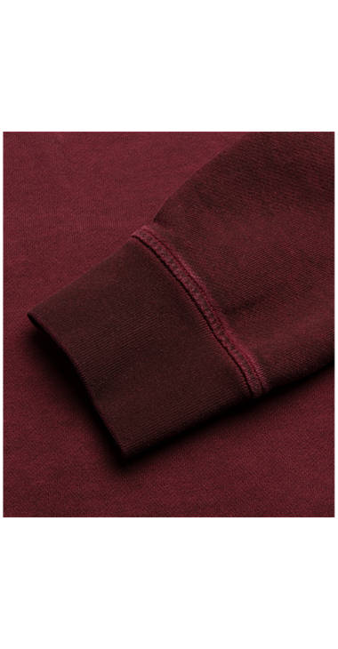 Decathlon Herren BURGUNDY Sweatshirt aus stückgefärbter Baumwolle Kaufen Decathlon Herren BURGUNDY Sweatshirt aus stückgefärbter Baumwolle Kaufen