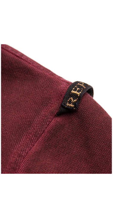 Decathlon Herren BURGUNDY Sweatshirt aus stückgefärbter Baumwolle Kaufen Decathlon Herren BURGUNDY Sweatshirt aus stückgefärbter Baumwolle Kaufen