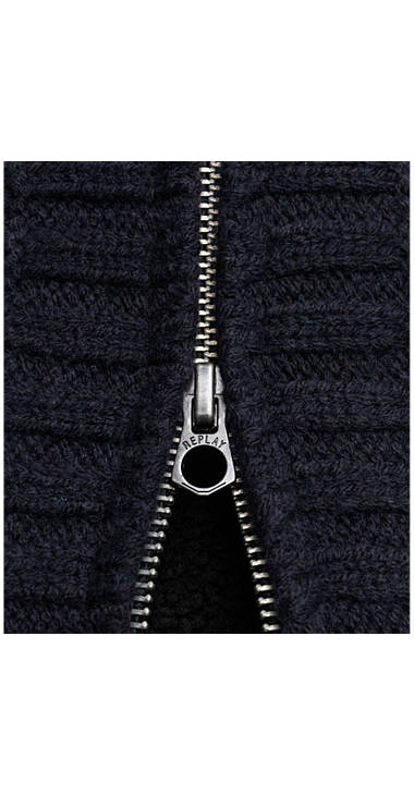 Decathlon Herren DARK BLUE Cardigan mit Zopfmuster Billiger Preis Decathlon Herren DARK BLUE Cardigan mit Zopfmuster Billiger Preis
