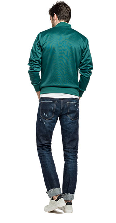 Decathlon Herren DARK GREEN Sweatshirt mit Aufdruck und hohem Kragen Kaufen Decathlon Herren DARK GREEN Sweatshirt mit Aufdruck und hohem Kragen Kaufen