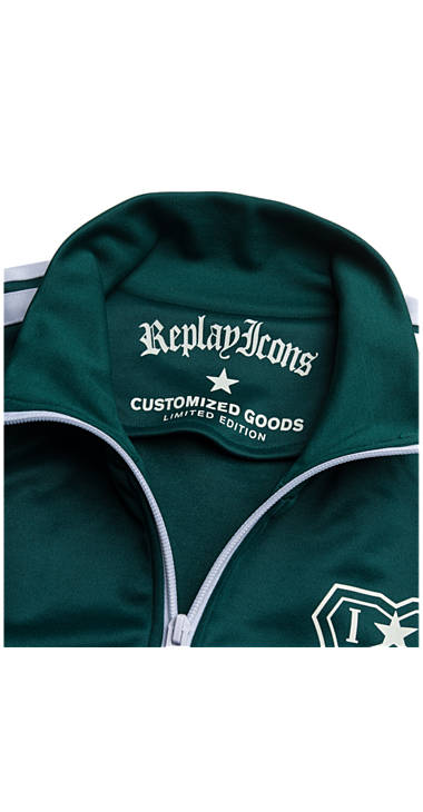 Decathlon Herren DARK GREEN Sweatshirt mit Aufdruck und hohem Kragen Kaufen Decathlon Herren DARK GREEN Sweatshirt mit Aufdruck und hohem Kragen Kaufen