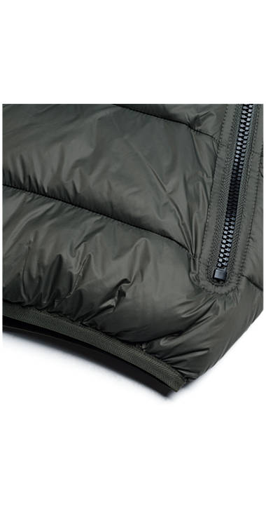 Decathlon Herren CAPER GREEN Gefütterte Steppweste neu Decathlon Herren CAPER GREEN Gefütterte Steppweste neu