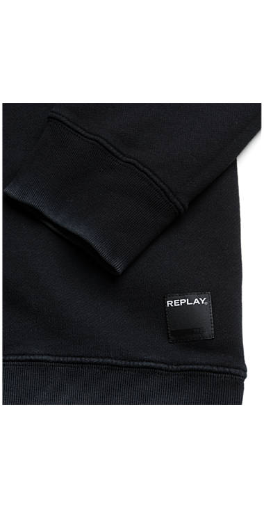 Decathlon Herren NEARLY BLACK Baumwoll-Sweatshirt mit Reißverschluss Sale Decathlon Herren NEARLY BLACK Baumwoll-Sweatshirt mit Reißverschluss Sale