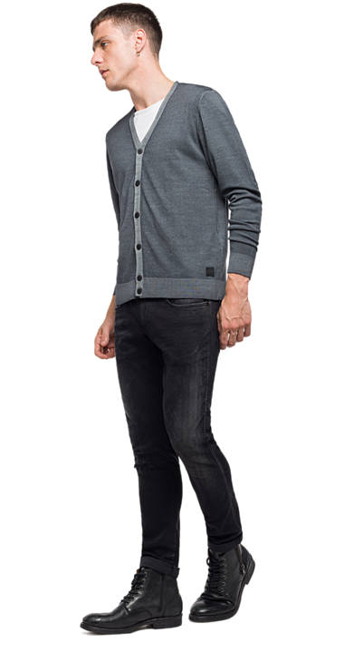 Decathlon Herren IRON Cardigan aus reiner Wolle Billiger Preis Decathlon Herren IRON Cardigan aus reiner Wolle Billiger Preis
