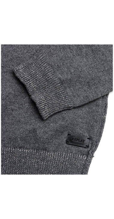 Decathlon Damen GREY MEDIUM MELANGE Cardigan aus Wolle mit V-Ausschnitt Outlet Decathlon Damen GREY MEDIUM MELANGE Cardigan aus Wolle mit V-Ausschnitt Outlet
