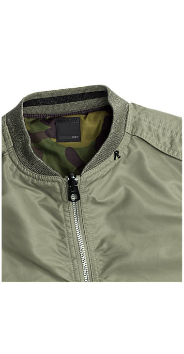 Decathlon Herren SAGE GREEN Einfarbige Bomberjacke aus Twill Billiger Preis Decathlon Herren SAGE GREEN Einfarbige Bomberjacke aus Twill Billiger Preis