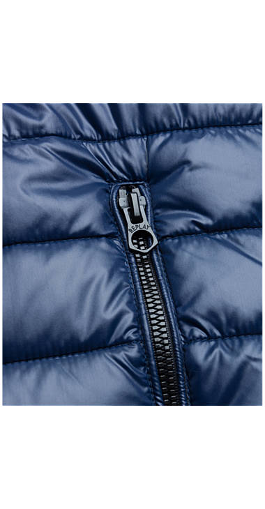 Decathlon Herren INK BLUE Gefütterte Steppweste mit hohem Kragen Billiger Preis Decathlon Herren INK BLUE Gefütterte Steppweste mit hohem Kragen Billiger Preis