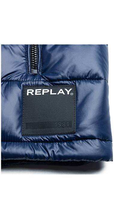 Decathlon Herren INK BLUE Gefütterte Steppweste mit hohem Kragen Billiger Preis Decathlon Herren INK BLUE Gefütterte Steppweste mit hohem Kragen Billiger Preis