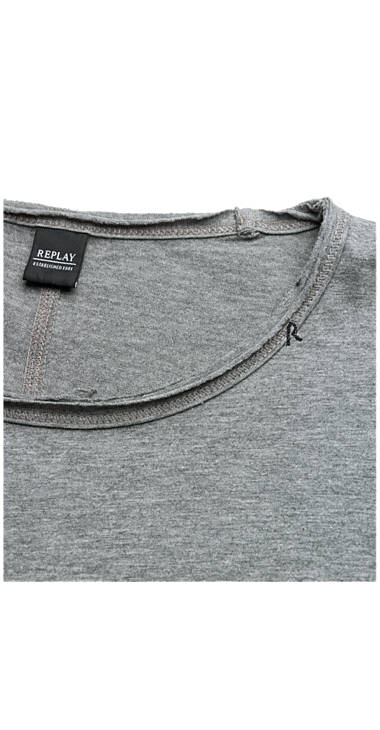 Decathlon Herren MEDIUM MELANGE GREY Jersey-T-Shirt mit Stickerei neu Decathlon Herren MEDIUM MELANGE GREY Jersey-T-Shirt mit Stickerei neu