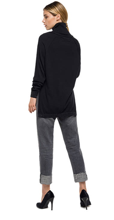Decathlon Damen BLACK Rollkragenpullover aus Wolle 2017 Decathlon Damen BLACK Rollkragenpullover aus Wolle 2017