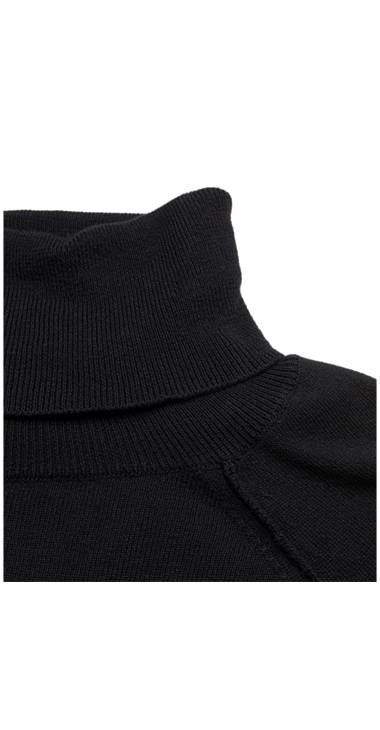 Decathlon Damen BLACK Rollkragenpullover aus Wolle 2017 Decathlon Damen BLACK Rollkragenpullover aus Wolle 2017