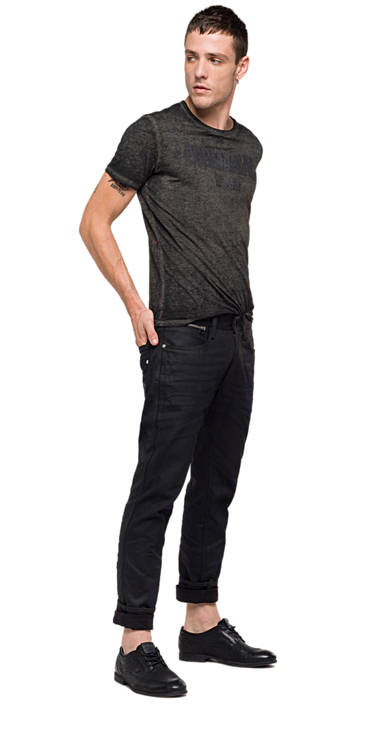 Decathlon Herren BLACKBOARD T-Shirt mit verwaschenen Nähten Sale Decathlon Herren BLACKBOARD T-Shirt mit verwaschenen Nähten Sale