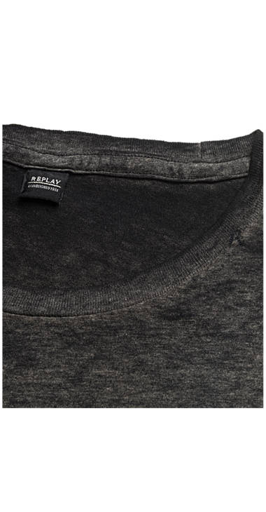 Decathlon Herren BLACKBOARD T-Shirt mit verwaschenen Nähten Sale Decathlon Herren BLACKBOARD T-Shirt mit verwaschenen Nähten Sale