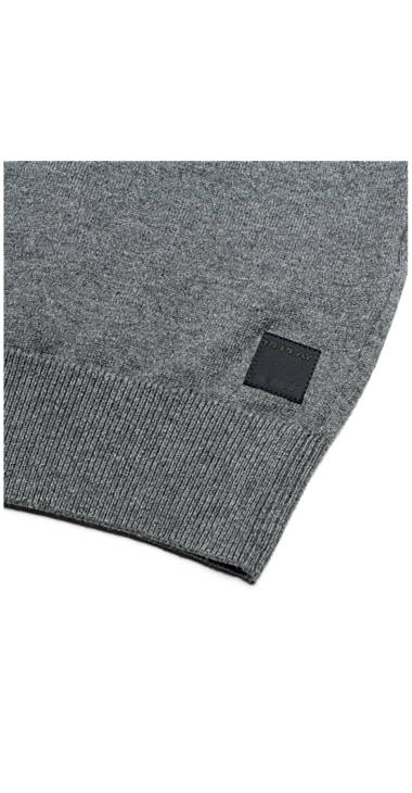 Decathlon Herren GREY MEDIUM MELANGE Pullover mit gestreiften Ärmelbündchen Germany Decathlon Herren GREY MEDIUM MELANGE Pullover mit gestreiften Ärmelbündchen Germany