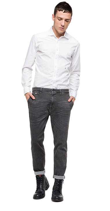 Decathlon Herren GREY Slim Low Crotch Fit Chino Jeans Hyperflex Brerry Billiger Preis Decathlon Herren GREY Slim Low Crotch Fit Chino Jeans Hyperflex Brerry Billiger Preis