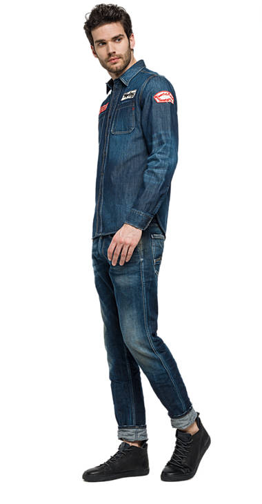 Decathlon Herren INDIGO Hemd aus Blue Denim Online Decathlon Herren INDIGO Hemd aus Blue Denim Online