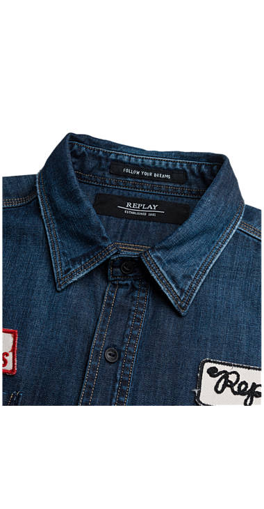 Decathlon Herren INDIGO Hemd aus Blue Denim Online Decathlon Herren INDIGO Hemd aus Blue Denim Online