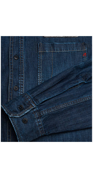 Decathlon Herren INDIGO Hemd aus Blue Denim Online Decathlon Herren INDIGO Hemd aus Blue Denim Online