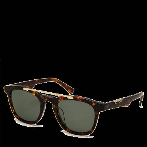 Decathlon Herren-Sonnenbrille mit Acetat-Fassung HAVANA/GREY-GREEN LENSES