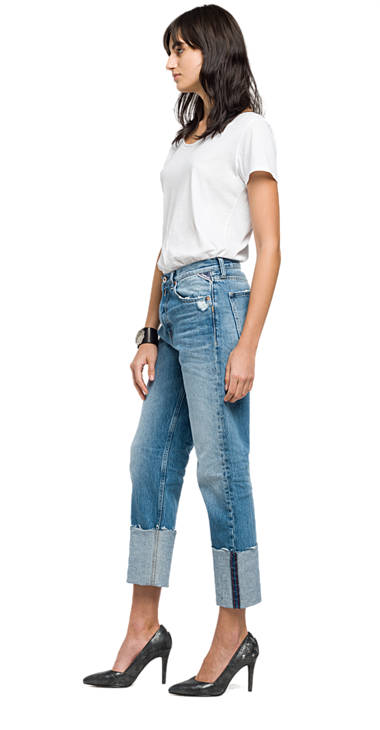 Decathlon Damen LIGHT DENIM Oversize Fit Jeans Marillard Cuffed Billiger Preis Decathlon Damen LIGHT DENIM Oversize Fit Jeans Marillard Cuffed Billiger Preis