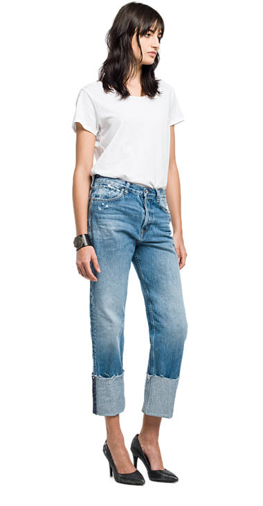 Decathlon Damen LIGHT DENIM Oversize Fit Jeans Marillard Cuffed Billiger Preis Decathlon Damen LIGHT DENIM Oversize Fit Jeans Marillard Cuffed Billiger Preis