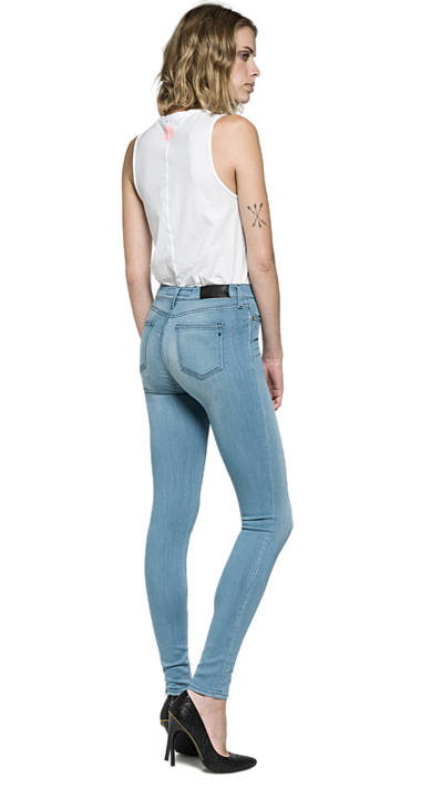 Decathlon Damen LIGHT DENIM Super high waist Skinny Fit Jeans Touch Kaufen Decathlon Damen LIGHT DENIM Super high waist Skinny Fit Jeans Touch Kaufen
