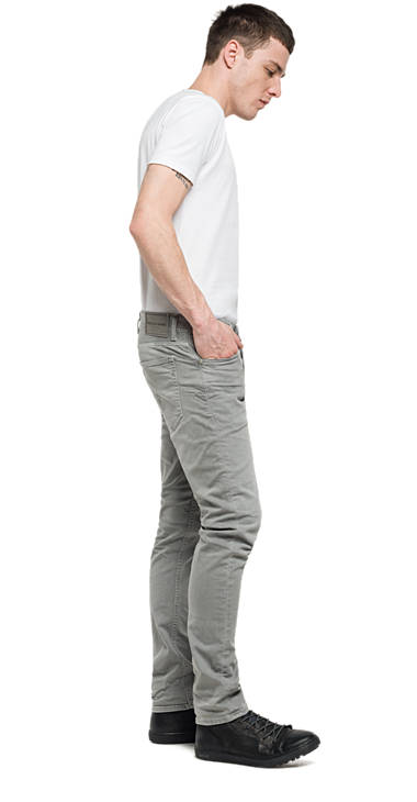 Decathlon Herren LIGHT GREY Straight Fit Jeans Grover neu Decathlon Herren LIGHT GREY Straight Fit Jeans Grover neu