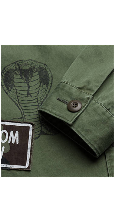 Decathlon Herren LIGHT MILITARY Baumwolljacke mit Patches Outlet Decathlon Herren LIGHT MILITARY Baumwolljacke mit Patches Outlet