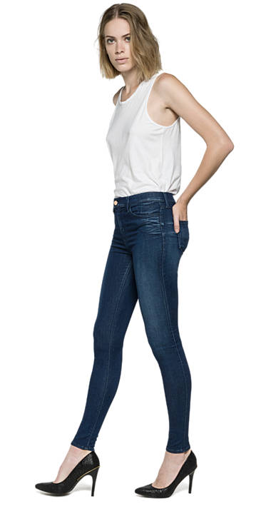 Decathlon Damen MEDIUM DARK Super high waist Skinny Fit Jeans Touch Billiger Preis Decathlon Damen MEDIUM DARK Super high waist Skinny Fit Jeans Touch Billiger Preis