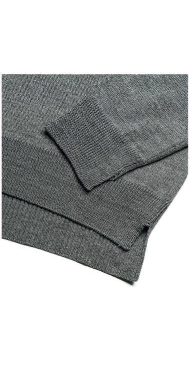 Decathlon Herren MEDIUM GREY MELANGE Pullover mit Camouflage-Ellenbogenpatches Kaufen Decathlon Herren MEDIUM GREY MELANGE Pullover mit Camouflage-Ellenbogenpatches Kaufen