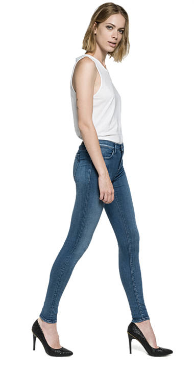 Decathlon Damen MEDIUM LIGHT High waist Skinny Fit Jeans Touch 2017 Decathlon Damen MEDIUM LIGHT High waist Skinny Fit Jeans Touch 2017