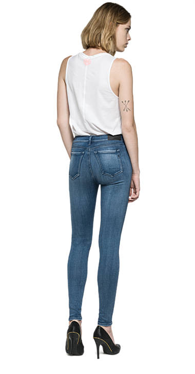 Decathlon Damen MEDIUM LIGHT High waist Skinny Fit Jeans Touch 2017 Decathlon Damen MEDIUM LIGHT High waist Skinny Fit Jeans Touch 2017